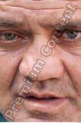 Nose Head Man White Casual Overweight Wrinkles Bald Street photo references